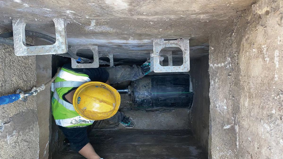 察哈尔右翼后HDPE短管内衬法